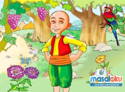 keloğlan ve kokulu çiçek