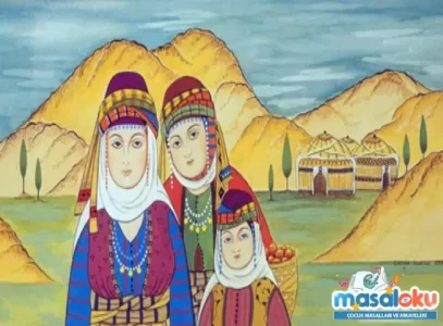 fesleğenci kız masalı