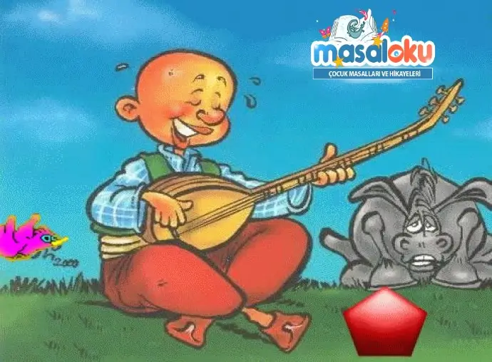 keloğlan ile kırmızı taş masalı