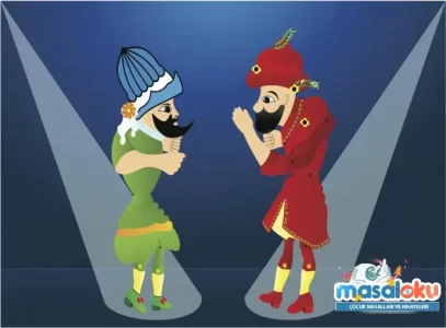 karagöz hacıvat diyalogu