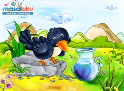 akıllı karga masalı