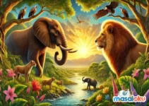 Aslan ile Fil