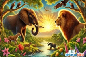 Aslan ile Fil