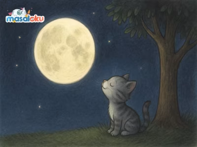 kedi ve dolunay masalı
