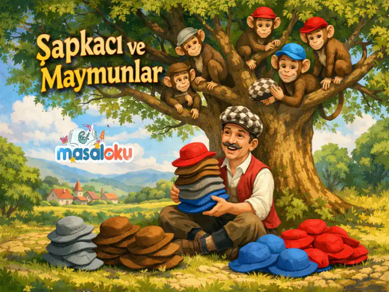 şapkacı ve maymunlar masalı